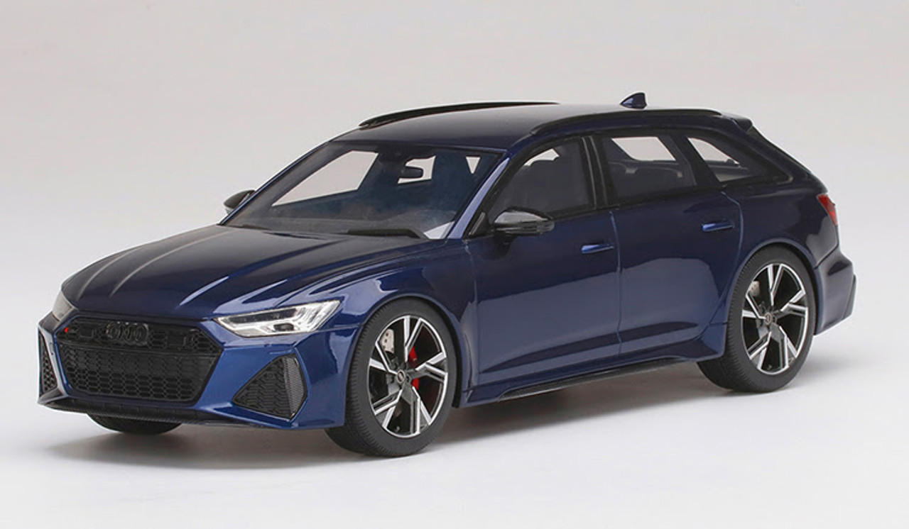 Audi RS 6 Avant Carbon Black Navarra Blue Metallic Top Speed