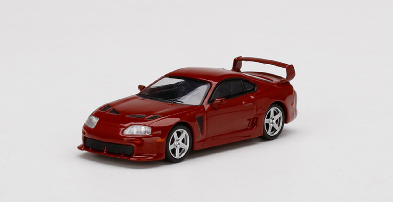 Toyota TRD 3000GT Renaissance Red Limited Edition to 1800 pieces Worldwide 1/64 Diecast Model Car by True Scale Miniatures