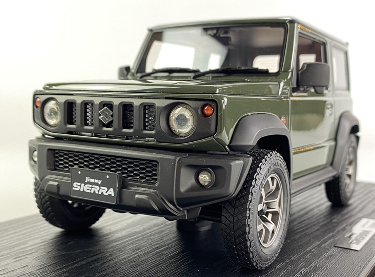 直販直営1/18 SUZUKI Jimny SIERRA JC (JB74W) Kinetic Yellow/Black　 ignition mode（イグニッションモデ） 乗用車