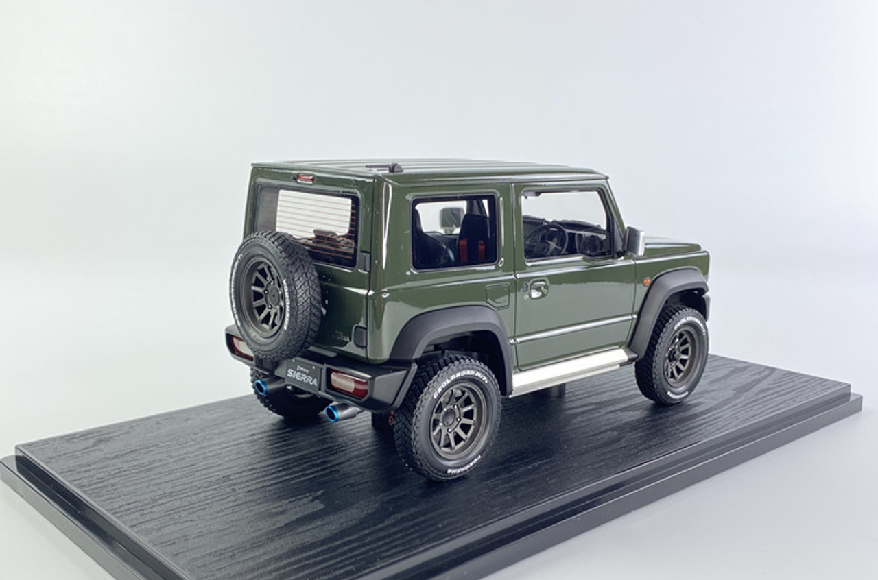 1/18 Ignition Model Suzuki Jimny SIERRA JC (JB74W) Jungle Green Lift Up 