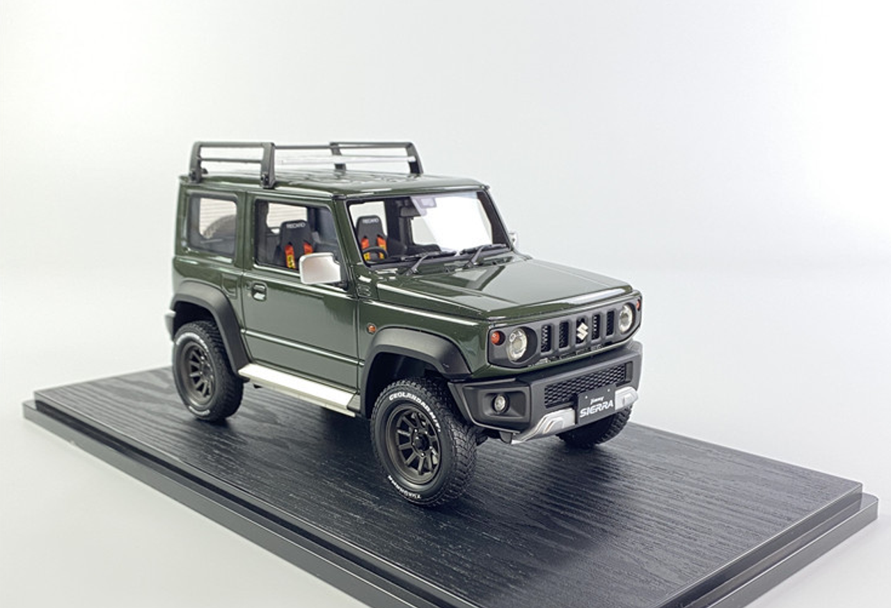 1/18 Ignition Model Suzuki Jimny SIERRA JC (JB74W) Jungle Green Lift Up 