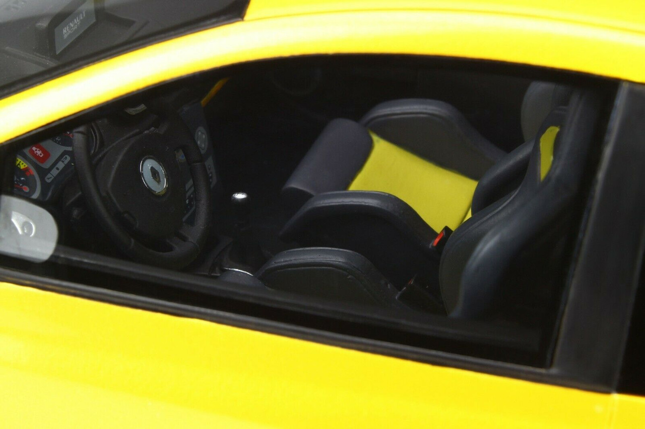 1/18 OTTO Renault Clio 3 RS Phase 2 Sport Cup Yellow Resin Car