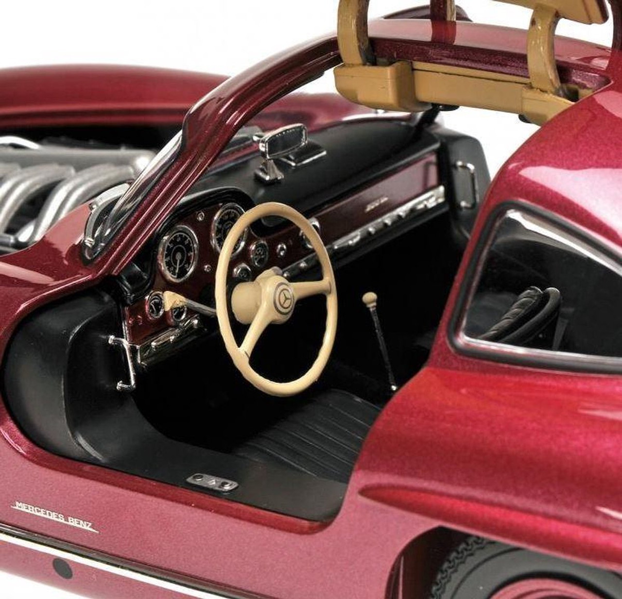 1/18 Minichamps 1954 Mercedes-Benz MB 300 SL 300SL (Red