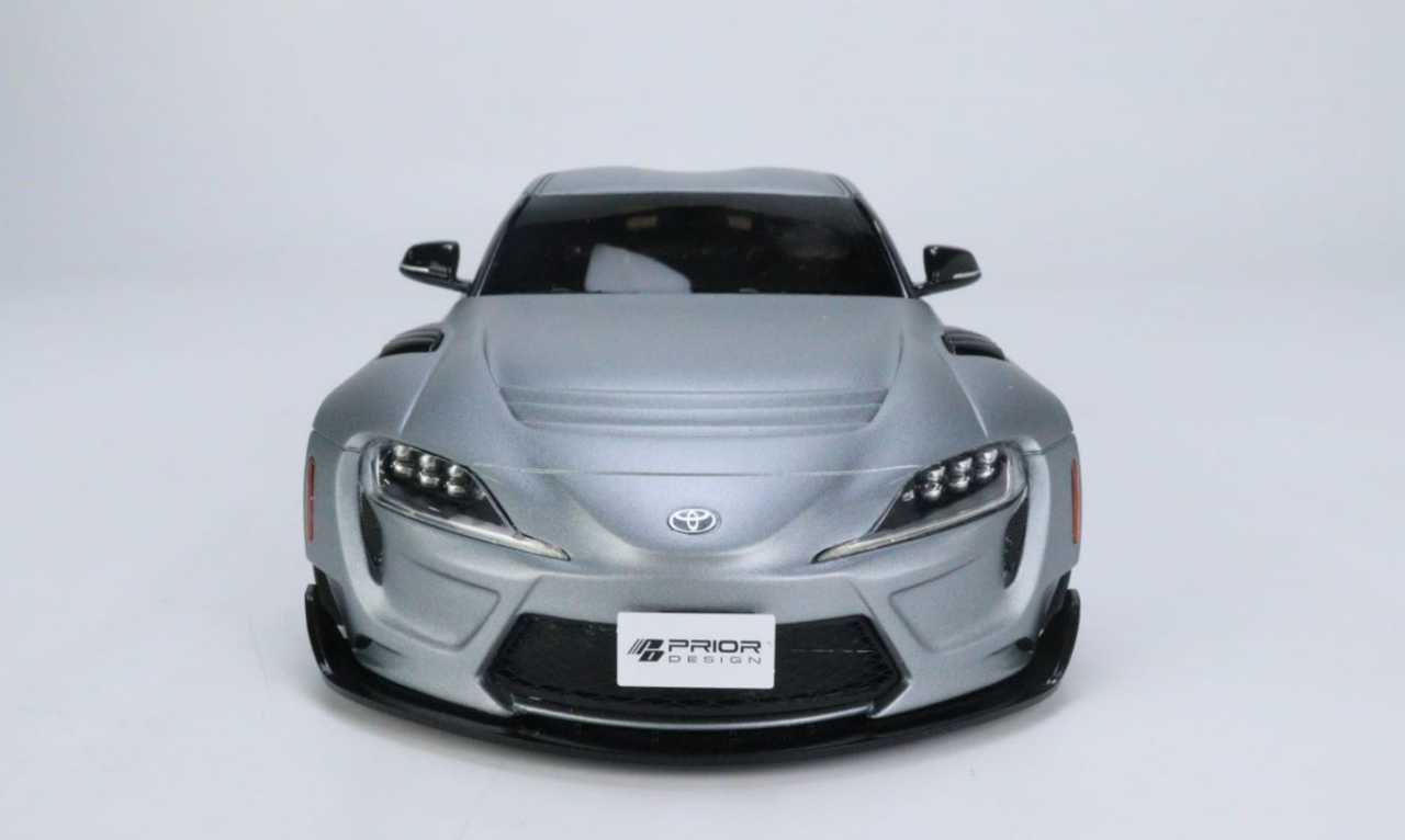 1/18 GT Spirit Toyota Supra by Prior Design (Silver Grey) Resin Car Model