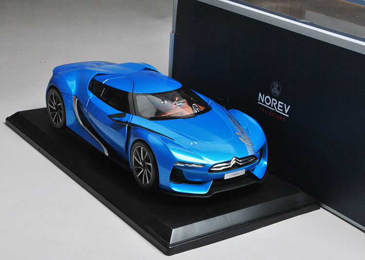 1/18 Norev Collections Citroen GT (Blue) - LIVECARMODEL.com