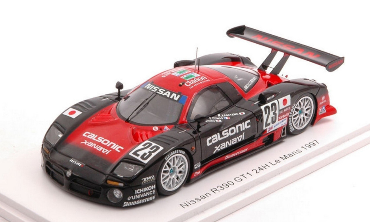 1/43 Nissan R390 GT1 No.23 24H Le Mans 1997 K. Hoshino - E. Comas - M. Kageyama Car Model