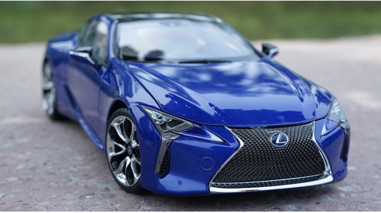 1/18 Dealer Edition Lexus LC LC500H LC500 (Blue) Diecast Car Model 