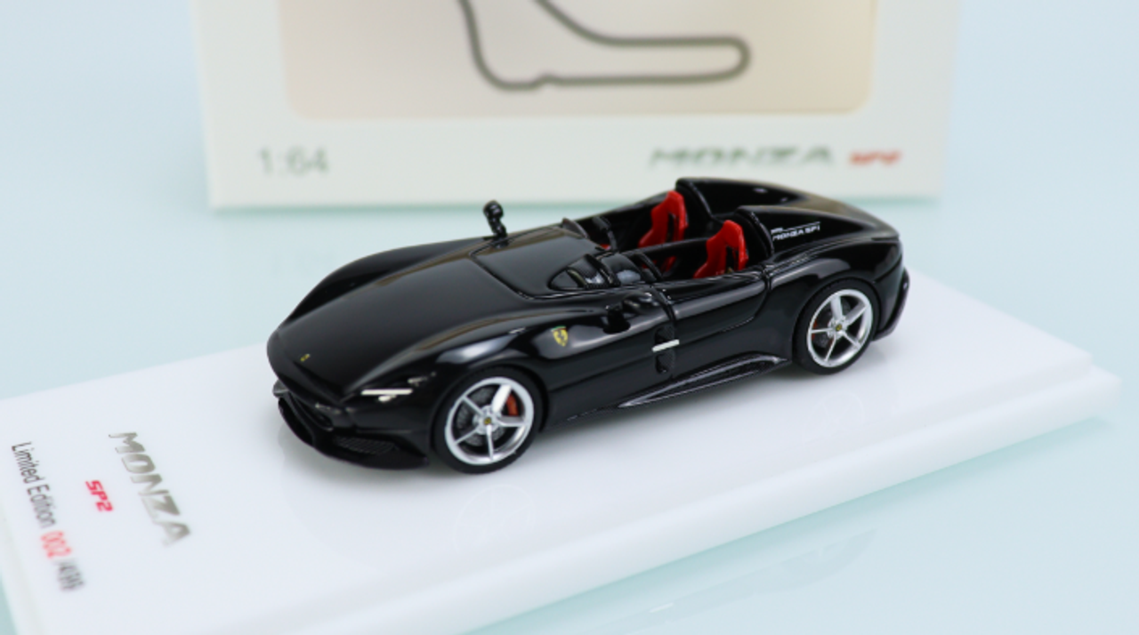  1/64 SP Model Ferrari Monza SP2  Black Limited 299 Pieces Resin