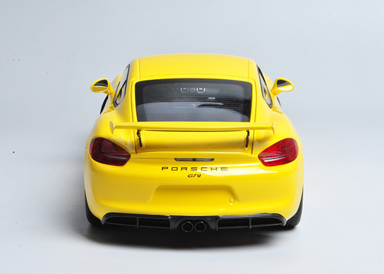 シュコー　schuco. ポルシェ　ケイマン　gt4 イエロー 1/18 シェコー ポルシェ ケイマン gt4 イエロー 1/18 1/18 Schuco
