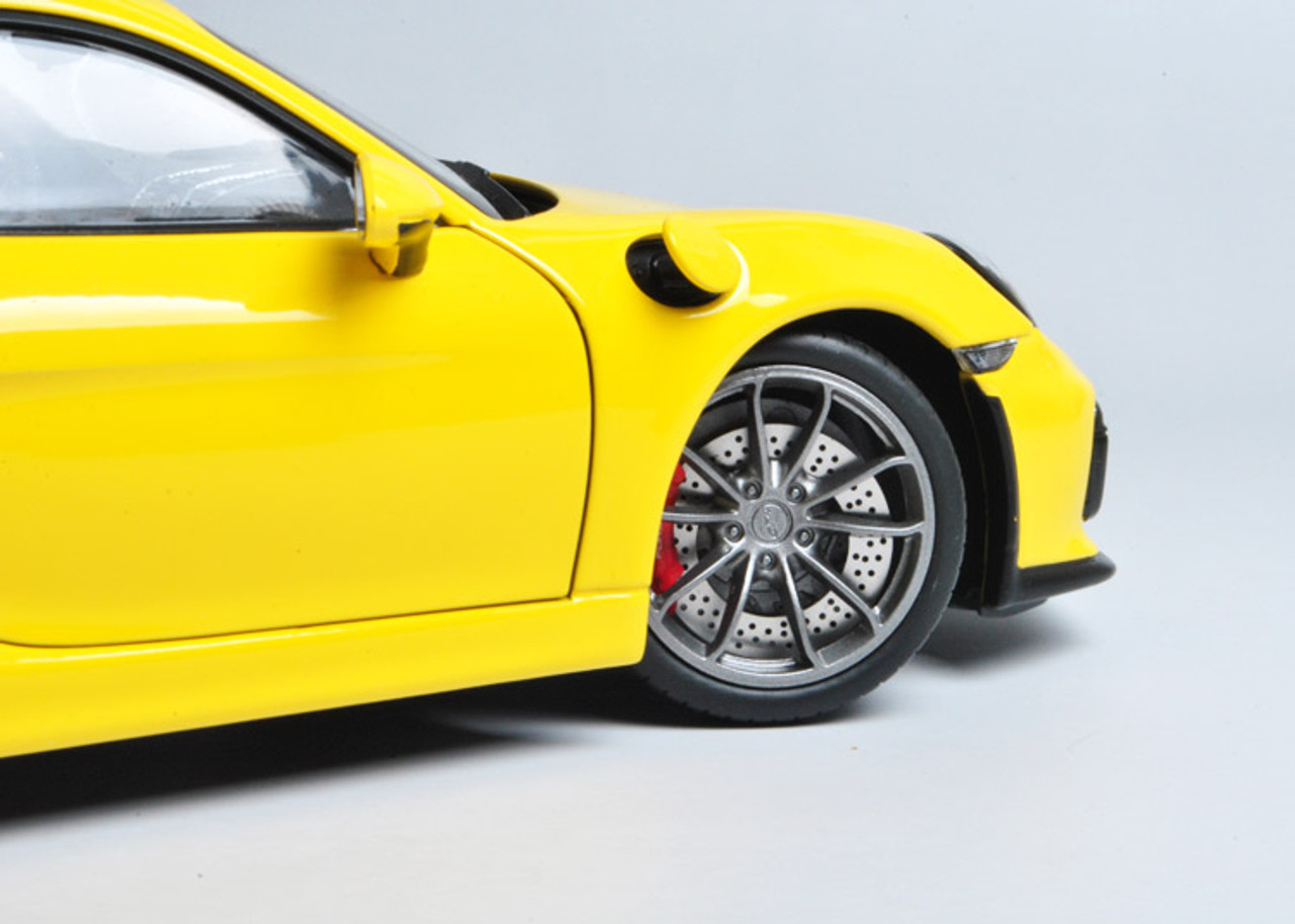 【専用】訳あり 1/18 シュコー ポルシェ Cayman GT4 イエロー