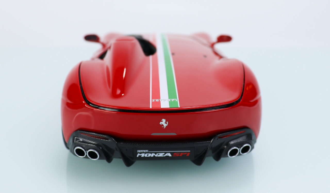 1/18 Bburago Signature Ferrari Monza SP1 (Red) Diecast Car Model