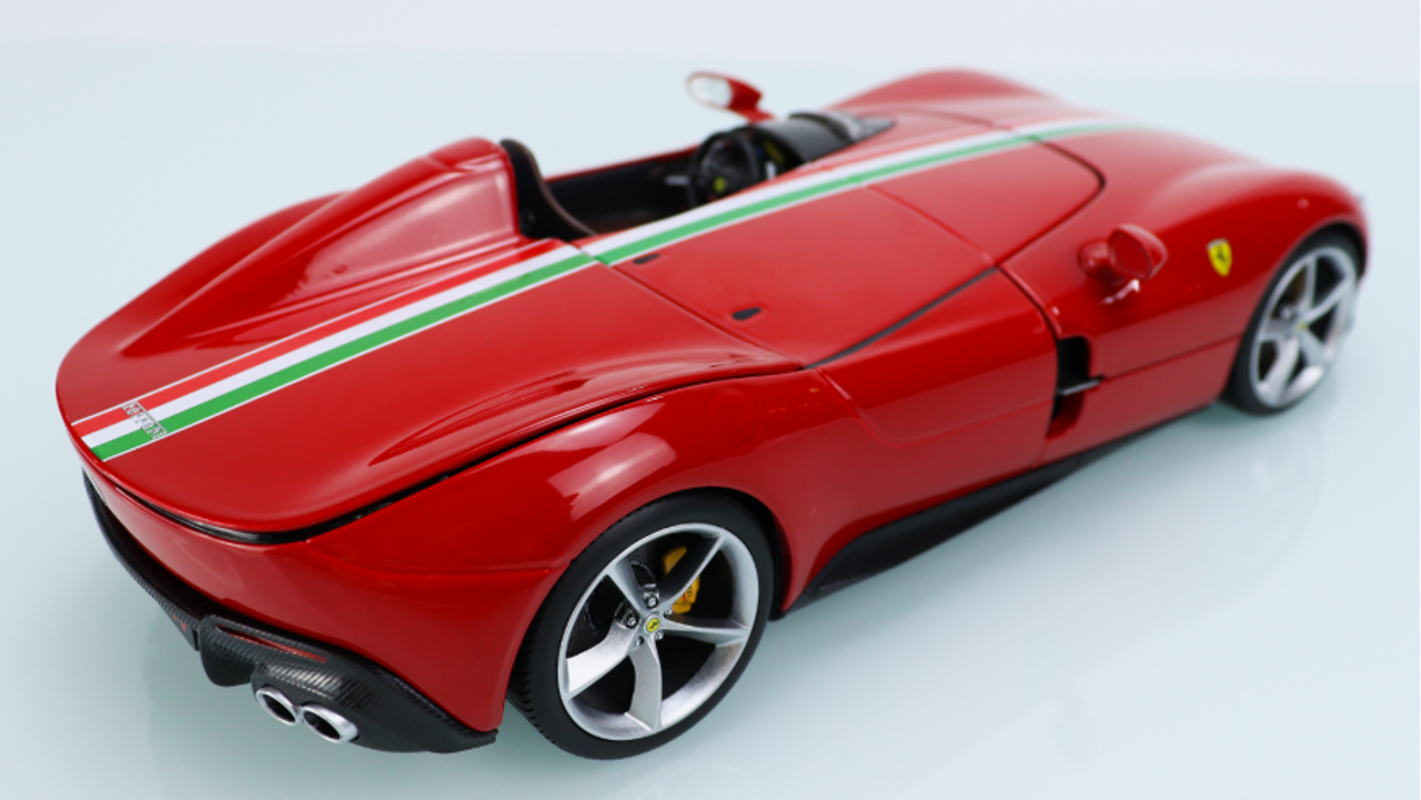 1/18 Bburago Signature Ferrari Monza SP1 (Red) Diecast Car Model