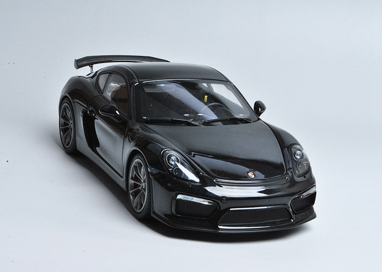 1/18 Schuco Porsche Cayman GT4 (Black) Diecast Car Model