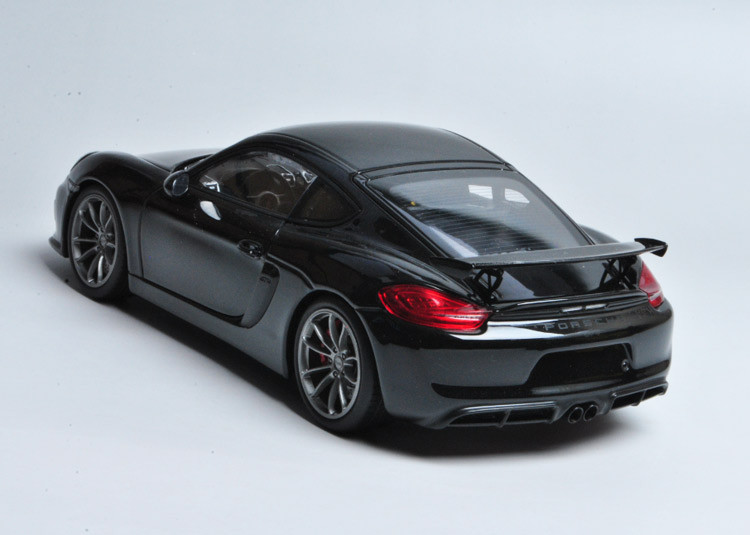 1/18 Schuco Porsche Cayman GT4 (Black) Diecast Car Model