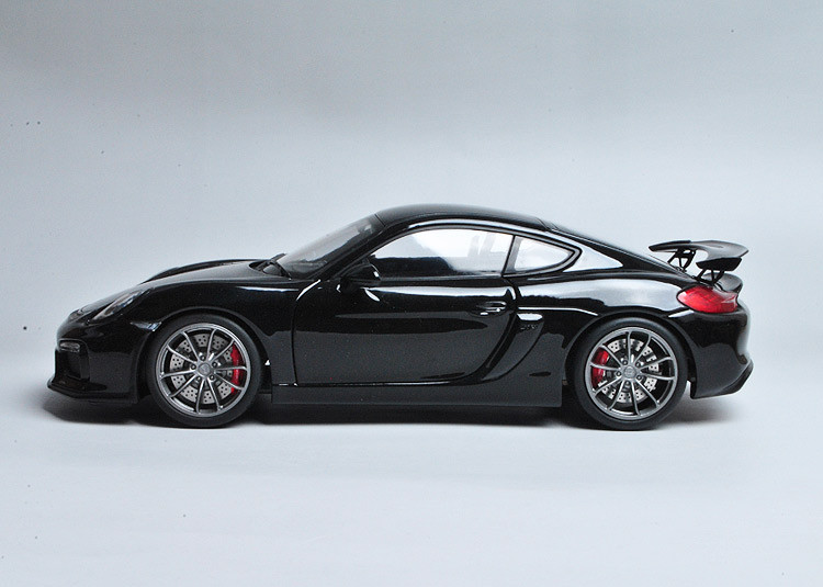 1/18 Schuco Porsche Cayman GT4 (Black) Diecast Car Model