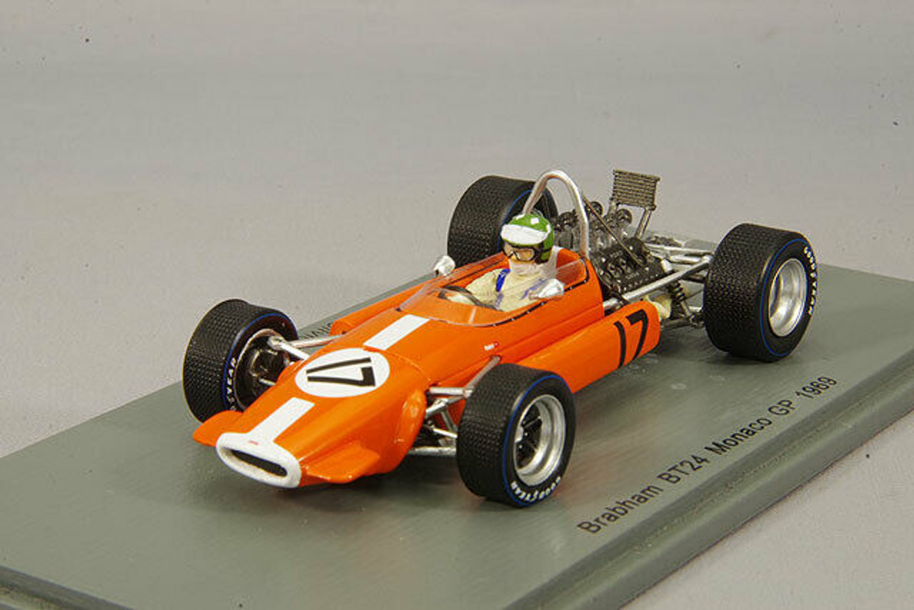 1/43 Brabham BT24 No.17 Monaco GP 1969 Silvio Moser Car Model