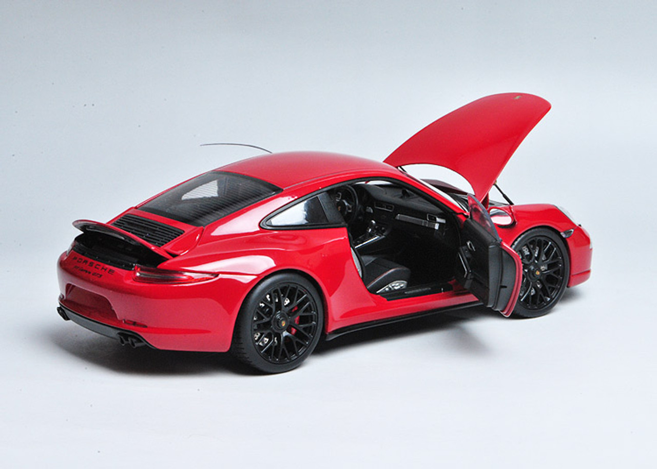 1/18 Schuco 911 Carrera GTS Hardtop (Red) Diecast Car Model