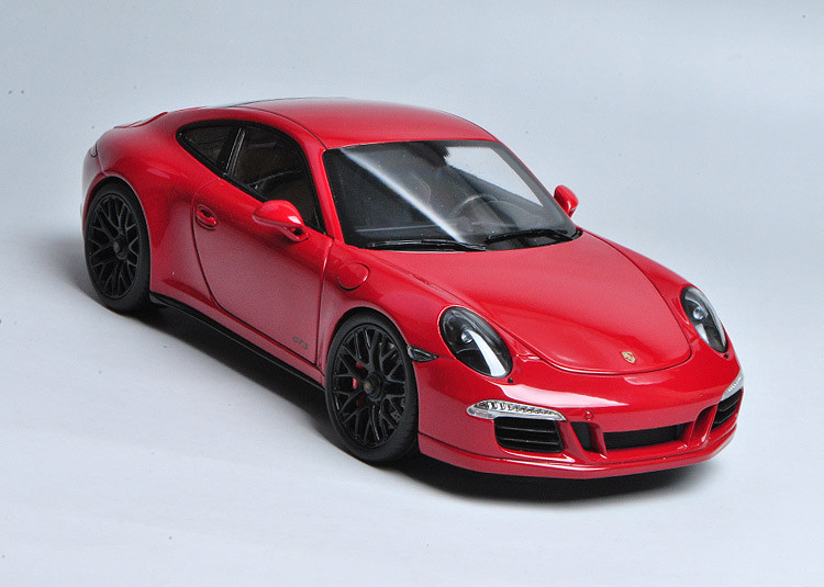 1/18 Schuco 911 Carrera GTS Hardtop (Red) Diecast Car Model