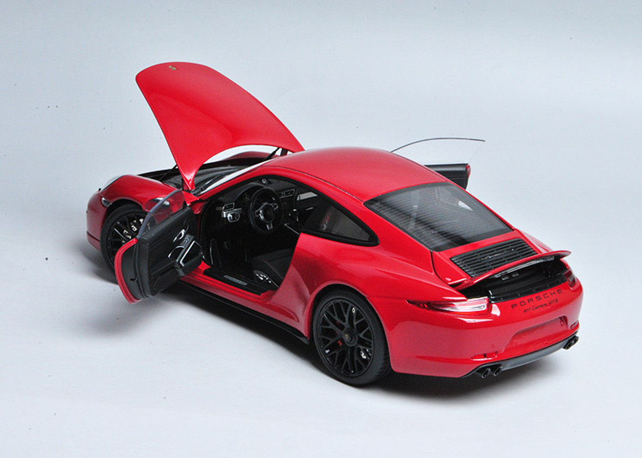 【Schuco】限定1000台Porsche 911RSR Turbo #5 Porsche 911 Turbo Black with Gold Stripes and Wheels