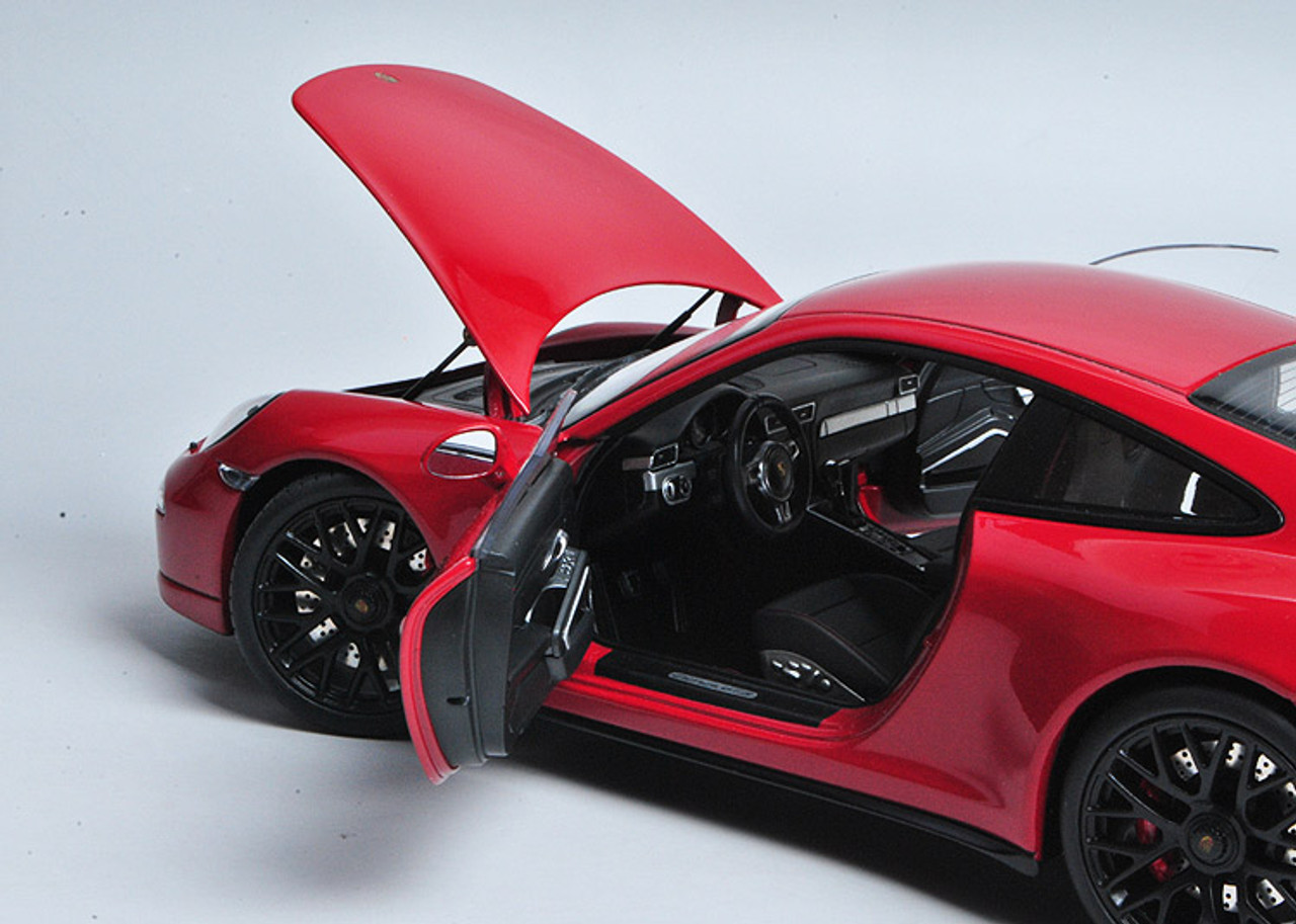 1/18 Schuco 911 Carrera GTS Hardtop (Red) Diecast Car Model