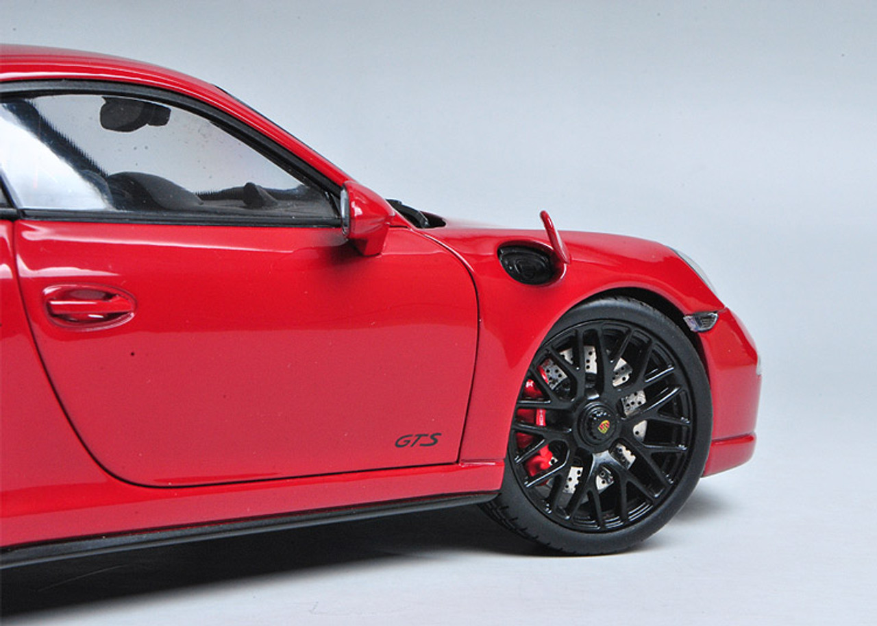 1/18 Schuco 911 Carrera GTS Hardtop (Red) Diecast Car Model