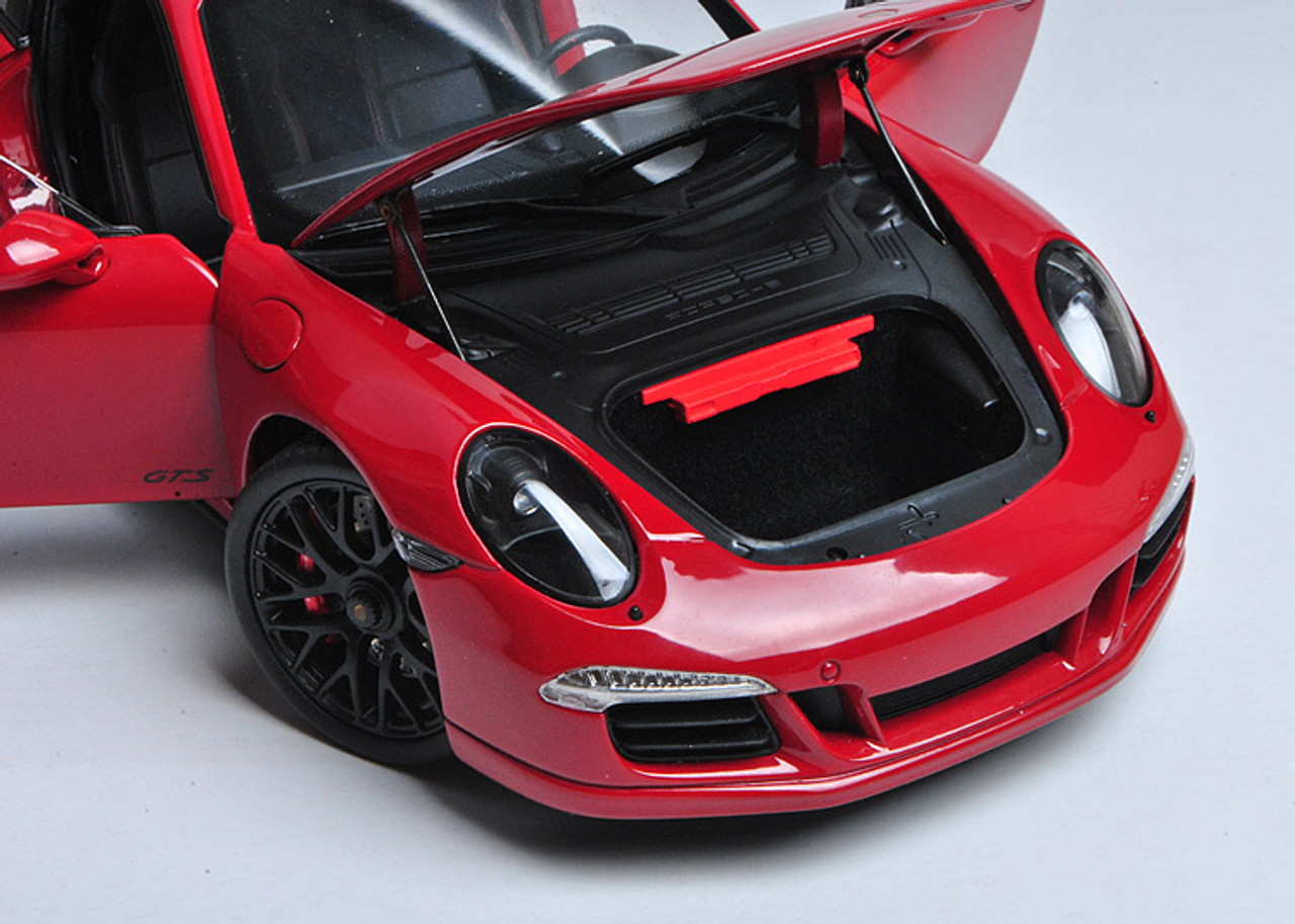 ミニカー Schuco Porsche 911Carrera GTS Coupe 1:18 1/18 Porsche 911 991 Carrera GTS 2014 (Blue) Diecast Model