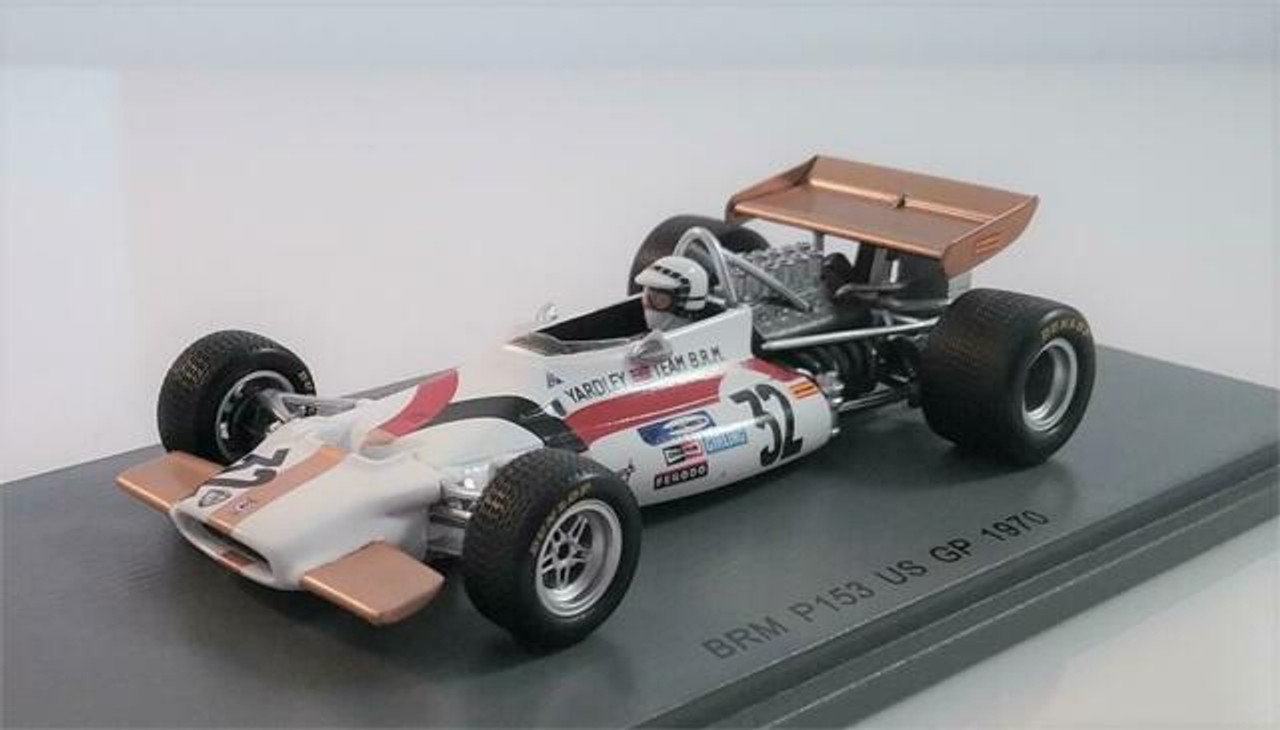 1/43 BRM P153 #32 US GP 1970 Peter Westbury Car Model