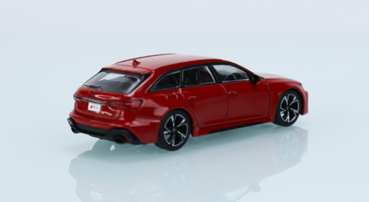 Voiture miniature Audi RS 6 Avant florett silver Mini GT 1/64 – Motors  Miniatures