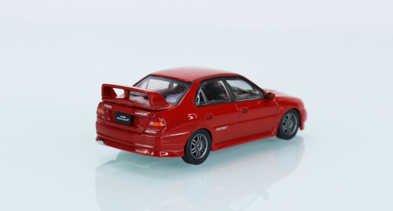 1/64 BM Creations Mitsubishi Lancer Evolution IV Red LHD 