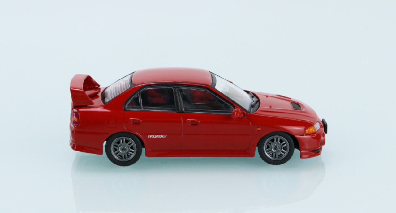 1/64 BM Creations Mitsubishi Lancer Evolution IV Red LHD 