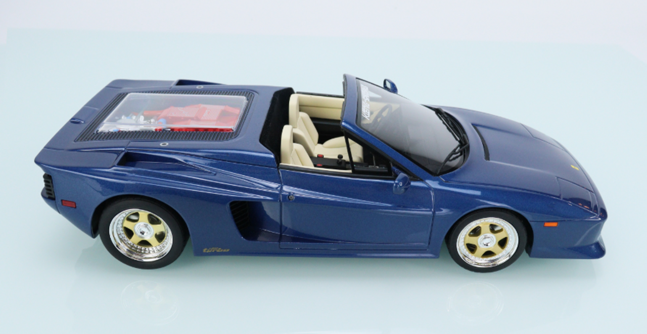 1/18 GT Spirit Ferrari Testarossa KOENIG-SPECIALS SPIDER (Blue) Resin Car  Model