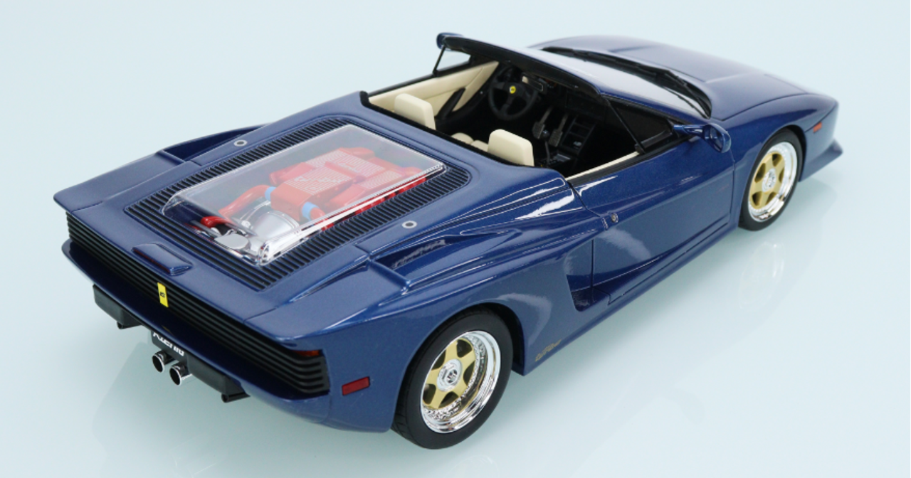  1/18 GT Spirit Ferrari Testarossa KOENIG-SPECIALS SPIDER (Blue) Resin Car Model