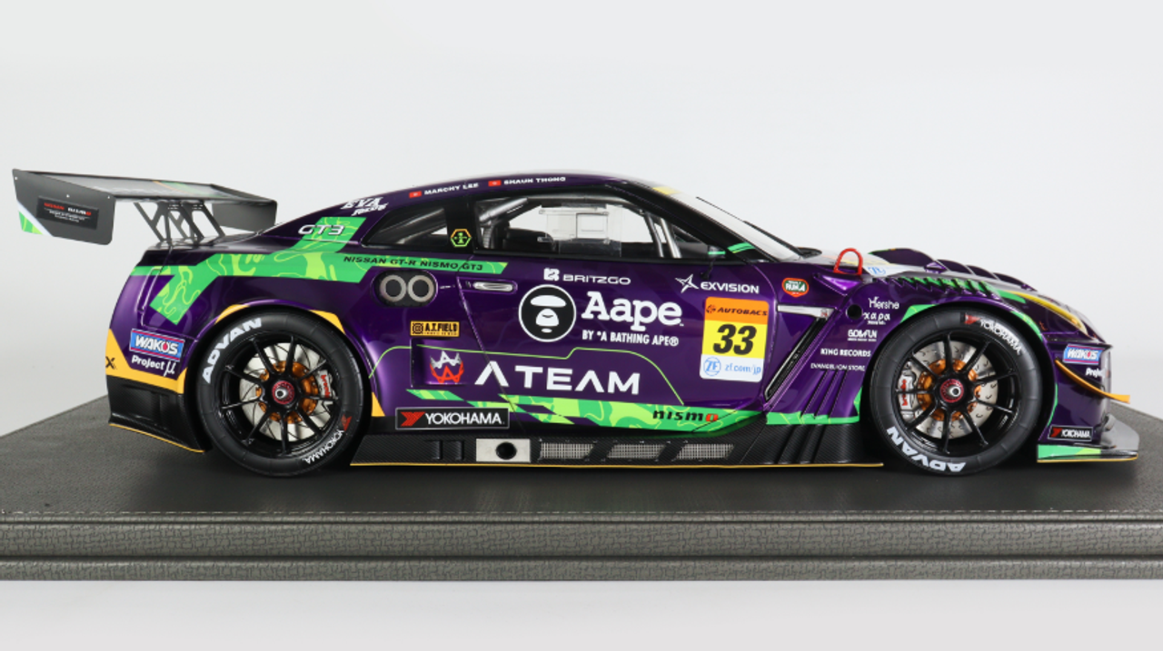 1/12 POPRACE Nissan GT-R GT3 2018 Super GT Series 2019 EVA RT Test