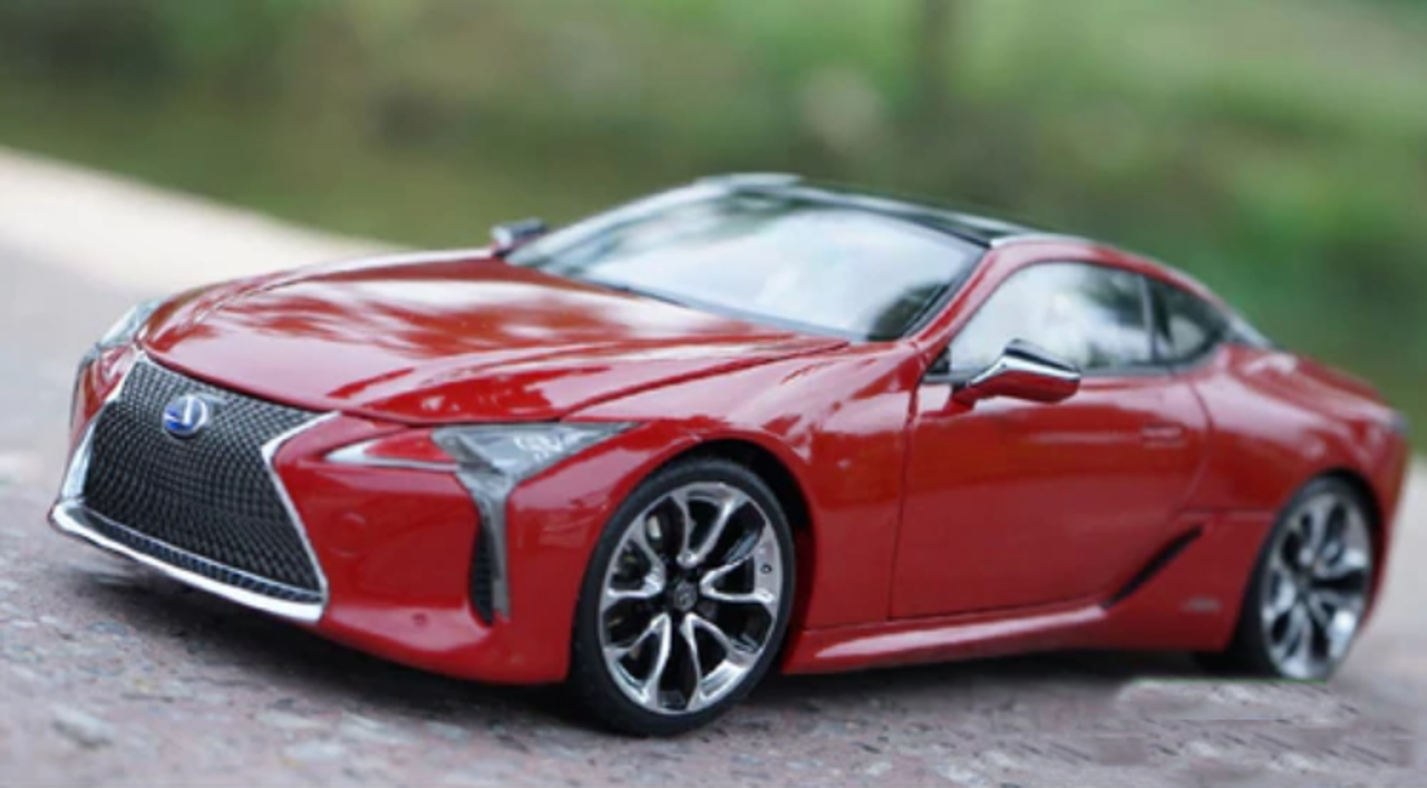 1/18 Dealer Edition Lexus LC LC500H LC500 (Red) Diecast Car Model