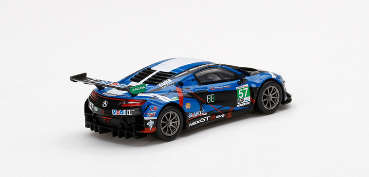 Acura NSX GT3 EVO #57 Heritage Racing IMSA 24 Hours of Daytona (2020) Limited Edition to 1200 pieces Worldwide 1/64 Diecast Model Car by True Scale Miniatures