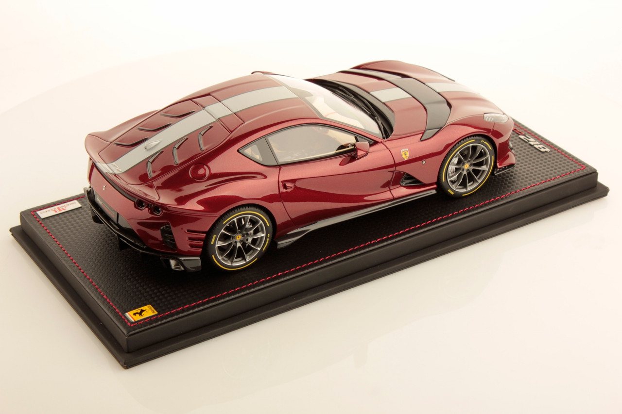 1/18 MR Collection Ferrari 812 Competizione (Rosso Fiorano Red with Grey Livery) Resin Car Model