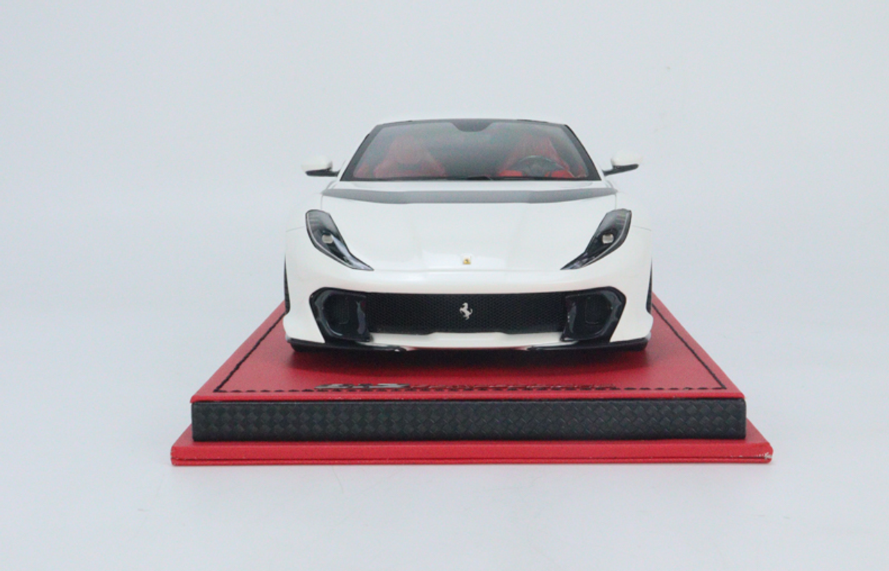 1/18 MR Collection Ferrari 812 Competizione (Bianco Italia) Resin Car Model