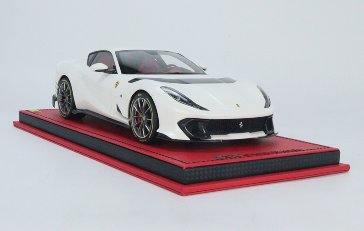 1/18 MR Collection Ferrari 812 Competizione (Bianco Italia) Resin Car Model