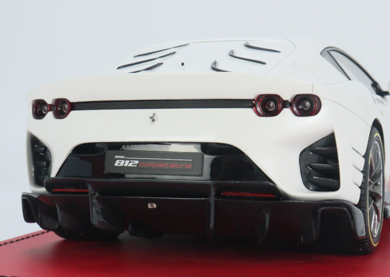 1/18 MR Collection Ferrari 812 Competizione (Bianco Italia) Resin Car Model