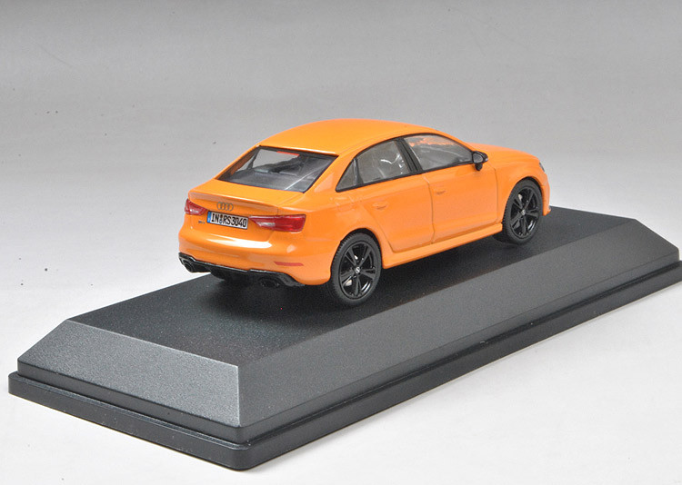 1/43 Dealer Edition Audi RS3 Limousine (Orange) Car Model