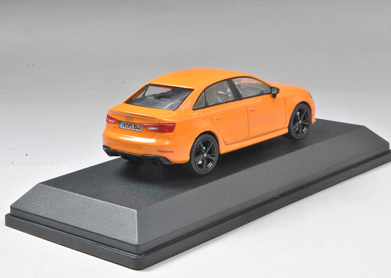 1/43 Dealer Edition Audi RS3 Limousine (Orange) Car Model