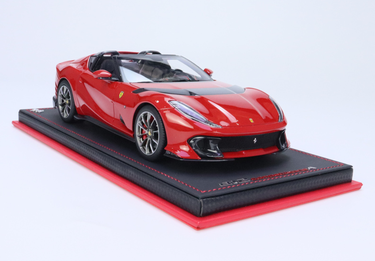 1/18 MR Collection Ferrari 812 Competizione A Spider (Rosso Corsa Red) Resin Car Model