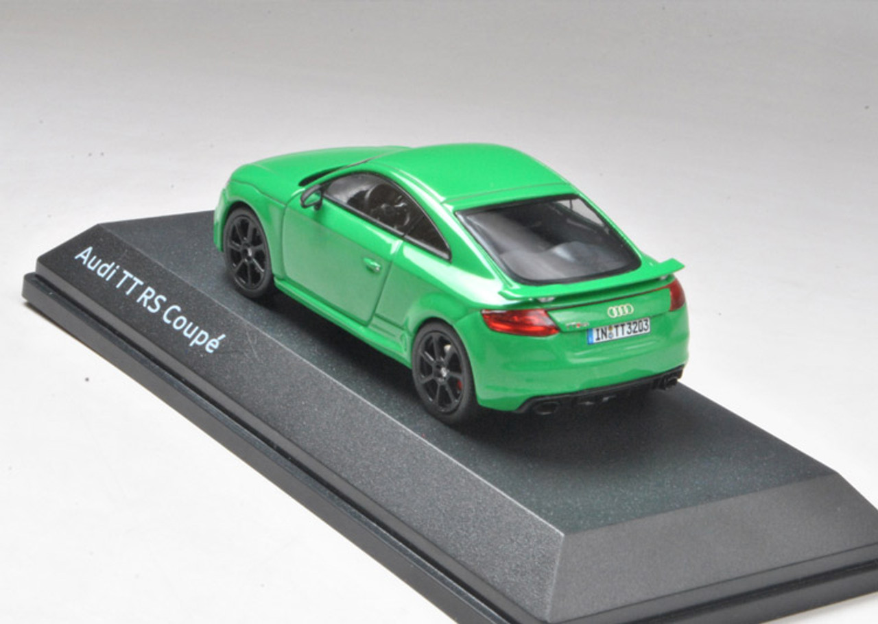 Audi TT Coupé 1/43 スケールモデル 1/43 Dealer Edition Audi TT RS Coupe (Green) - LIVECARMODEL.com