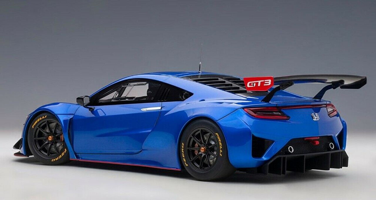 1/18 AUTOart Honda NSX GT3 (Hyper Blue) Diecast Car Model