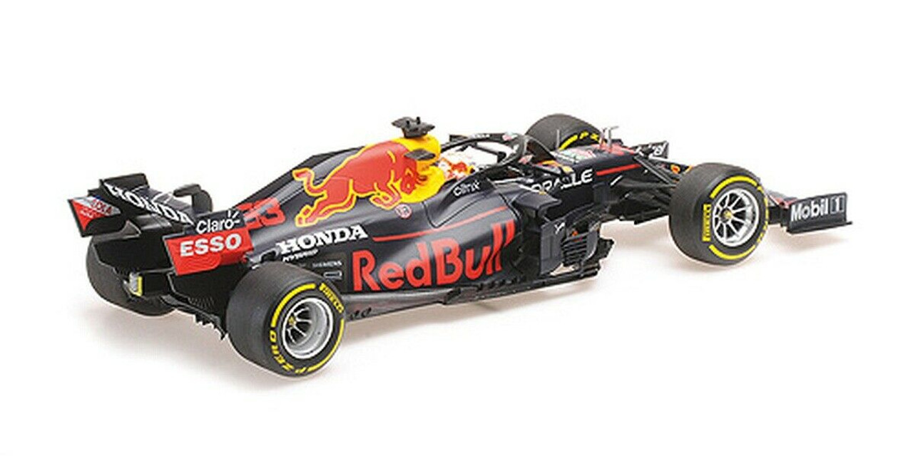 1/18 Minichamps Max Verstappen Red Bull RB16B #33 Formula 1 Emilia-Romagna GP Imola World Champion 2021 Car Model