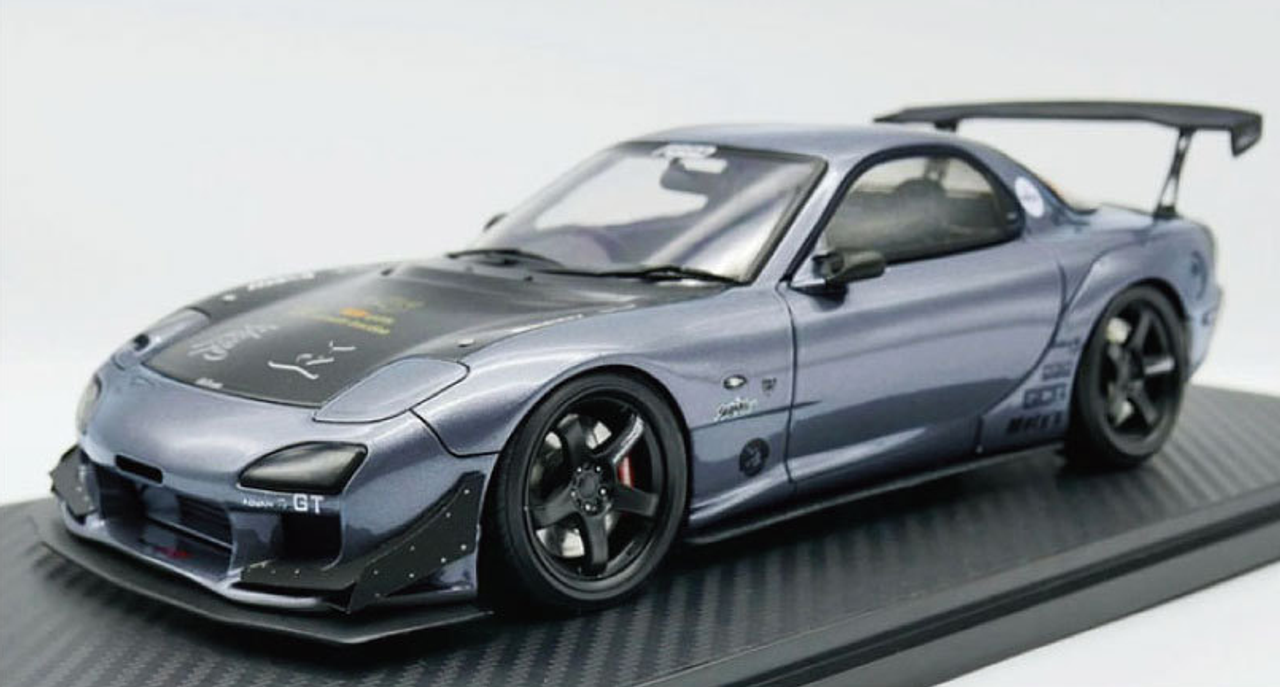 買蔵イグニッションモデル 1/18 FEED マツダ RX-7 (FD3S) ブラック/世界限定100台 hpi・racing