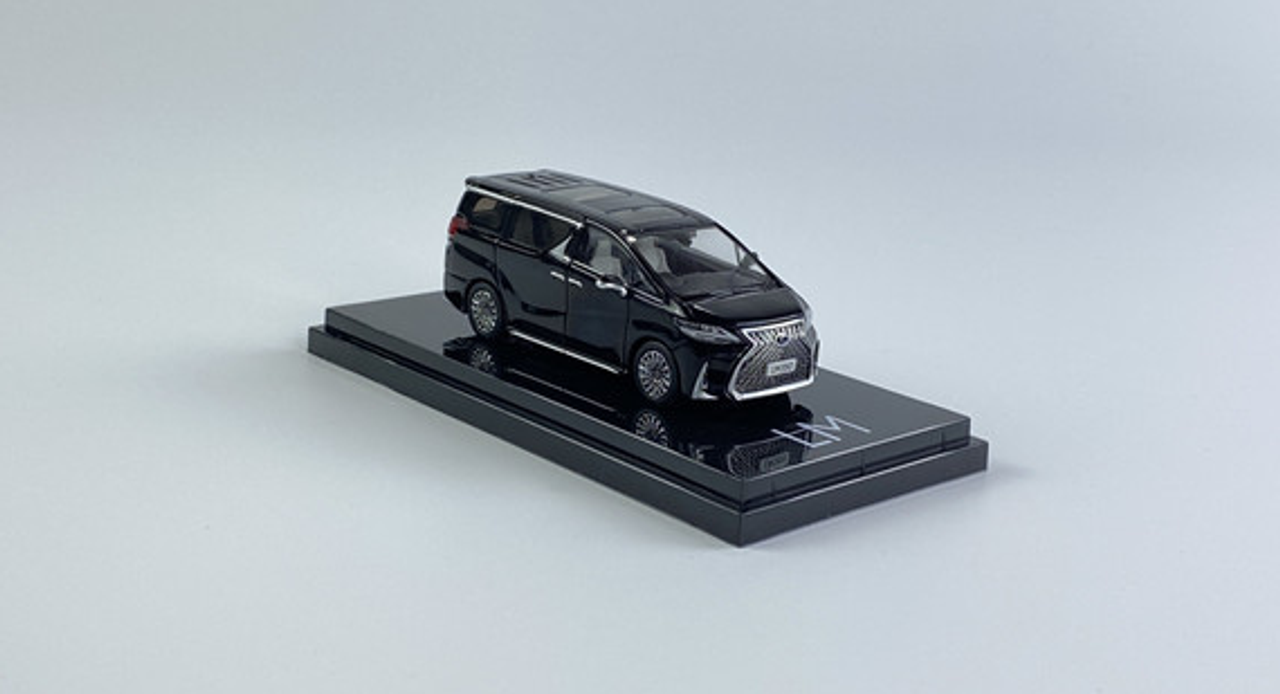  1/64 Hobby Japan LEXUS LM 350 4 SEATER /White INTERIOR  (Black Body) (RHD)