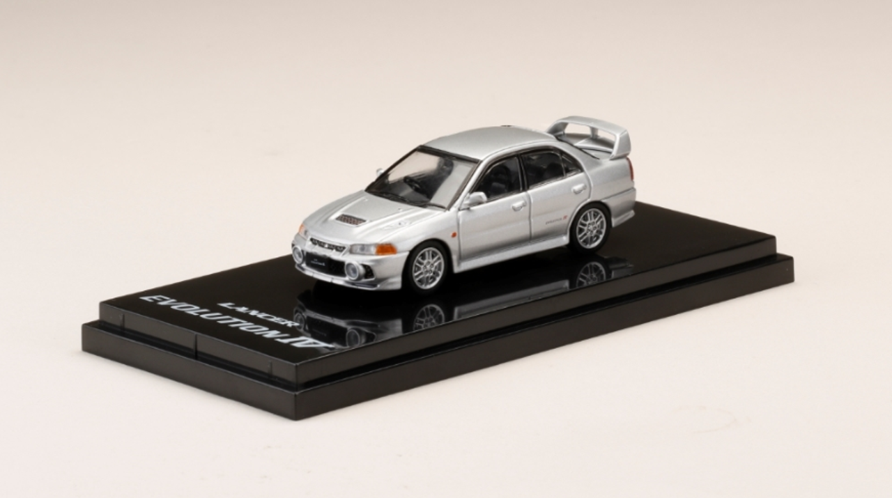  1/64 Hobby Japan Mitsubishi LANCER GSR Evolution IV (CN9A) Silver 