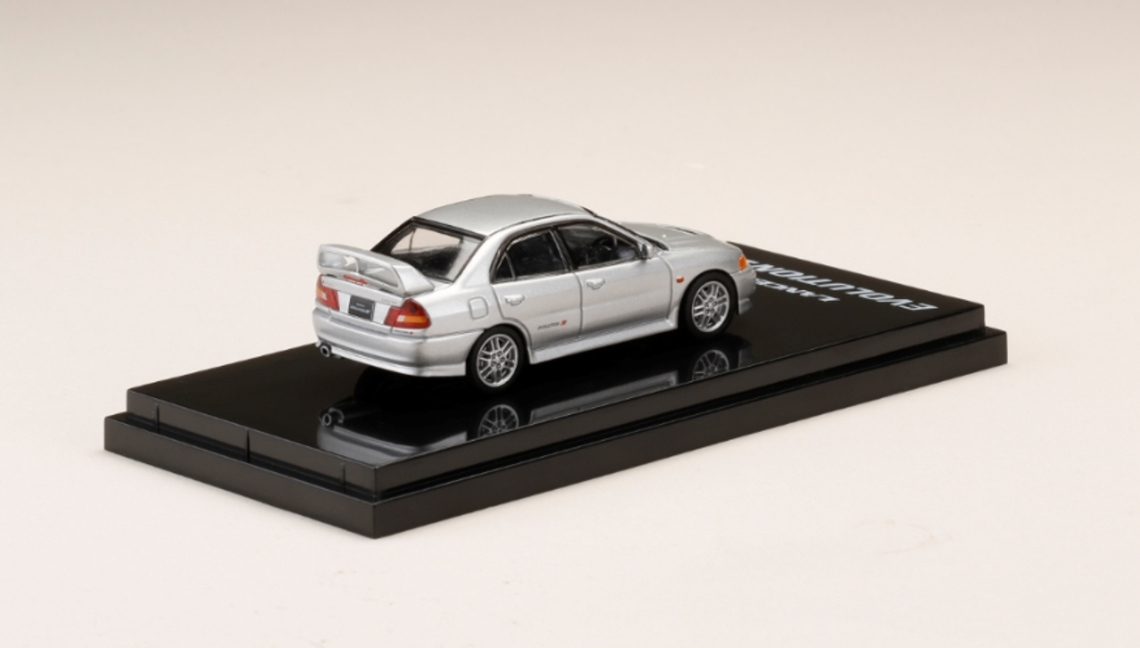  1/64 Hobby Japan Mitsubishi LANCER GSR Evolution IV (CN9A) Silver 