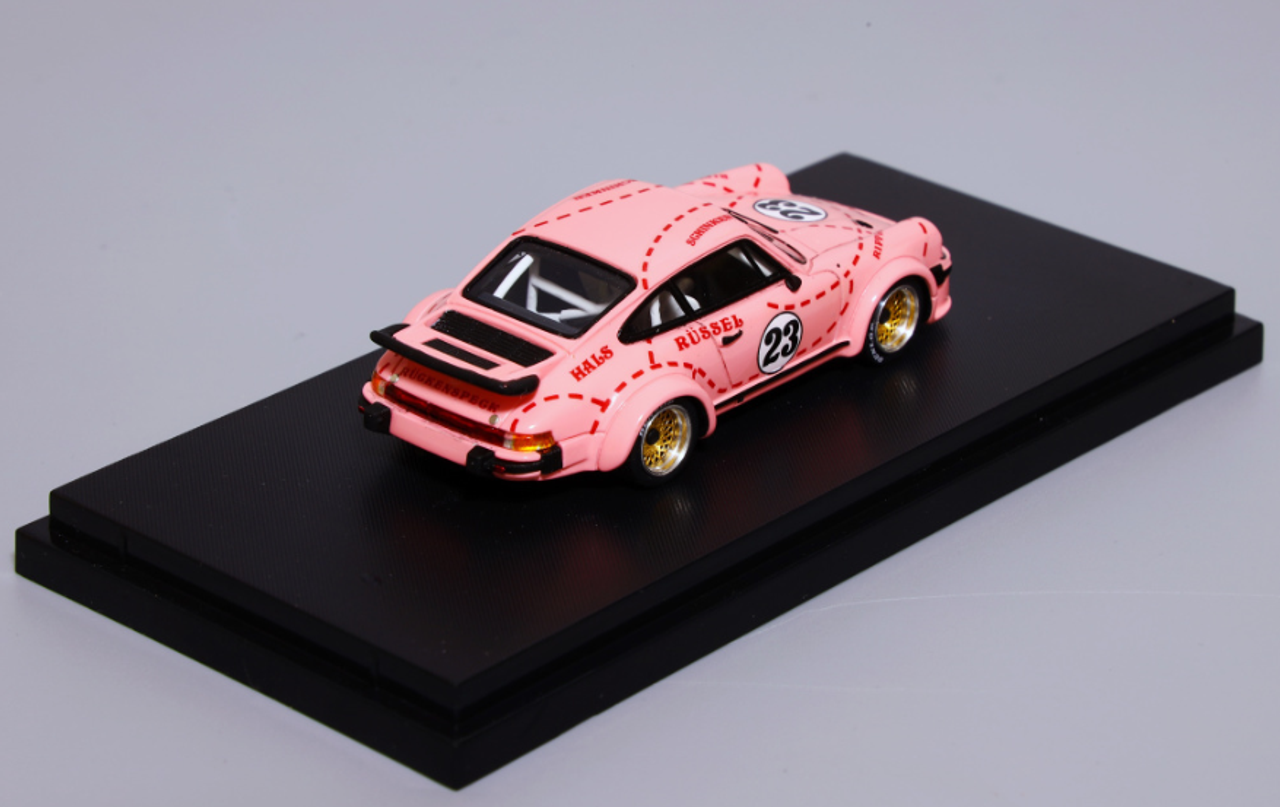  1/64 JEC Porsche 934 Pink pig（Limit 399Pcs) Resin Car Model